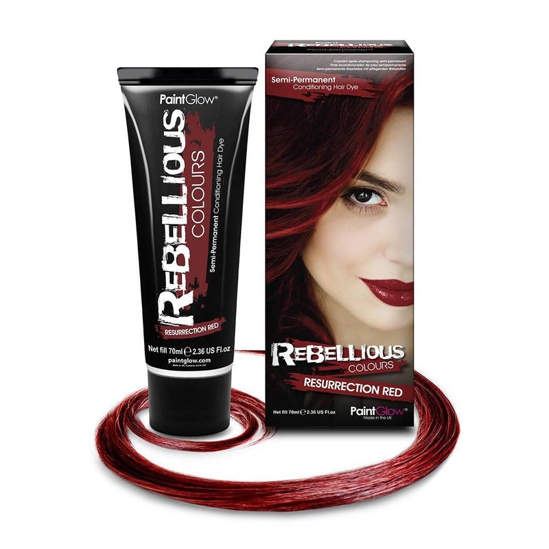 Bright Semi Permanent Resurrection Red Hair Dye – Large 70ml