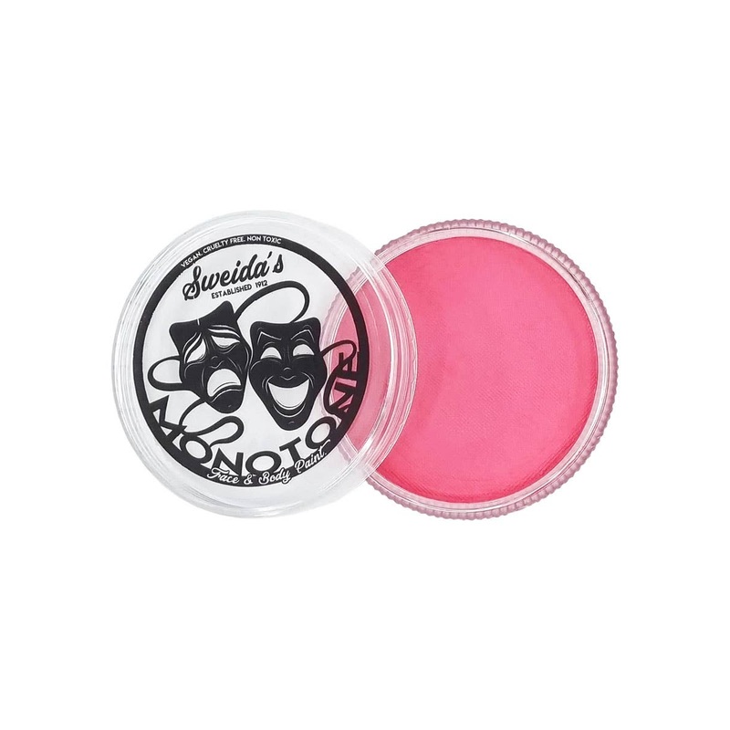 Monotone Bubblegum Pink Greasepaint Face and Body Paint Makeup