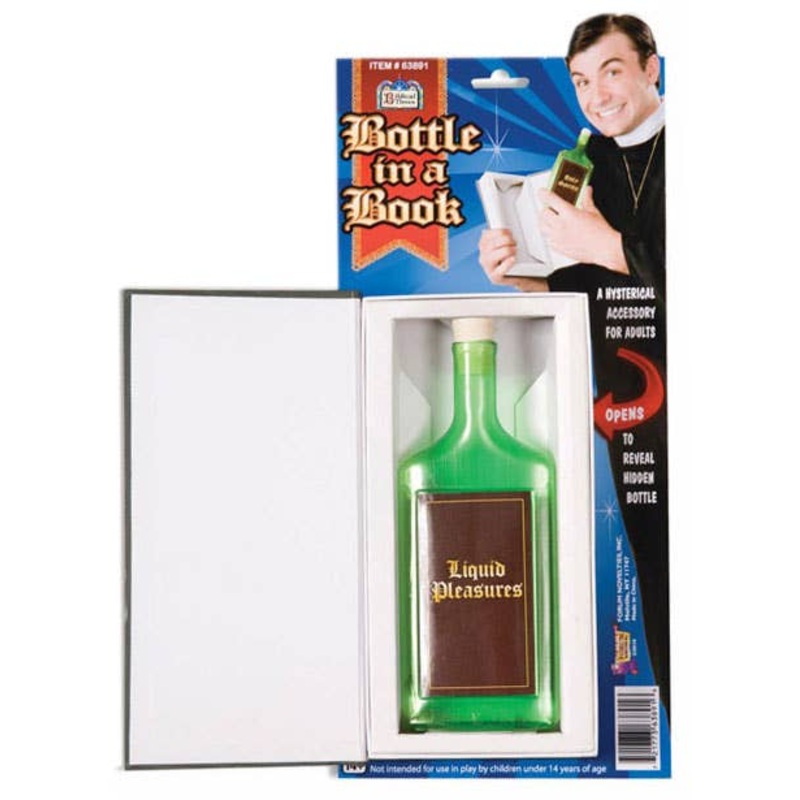 Bottle in a Book Priest’s Costume Accessory