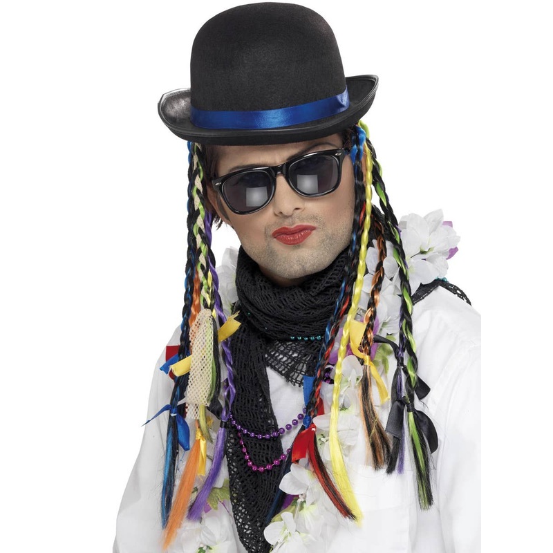 Karma Chameleon Boy George Costume Bowler Hat