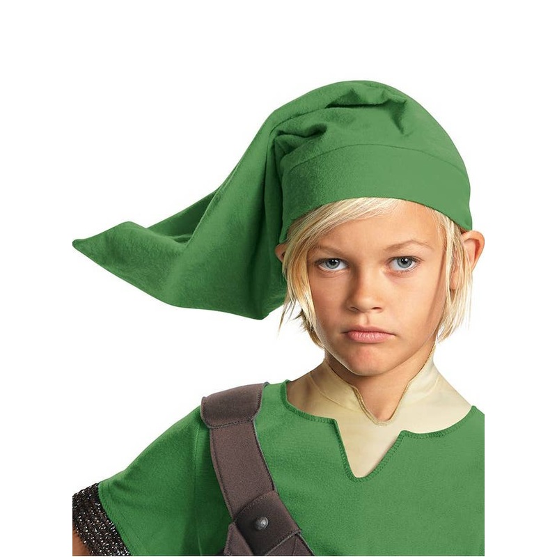 Legend of Zelda Boys Green Link Costume Hat