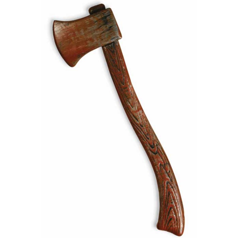 Bloody Weapon Plastic Halloween Axe