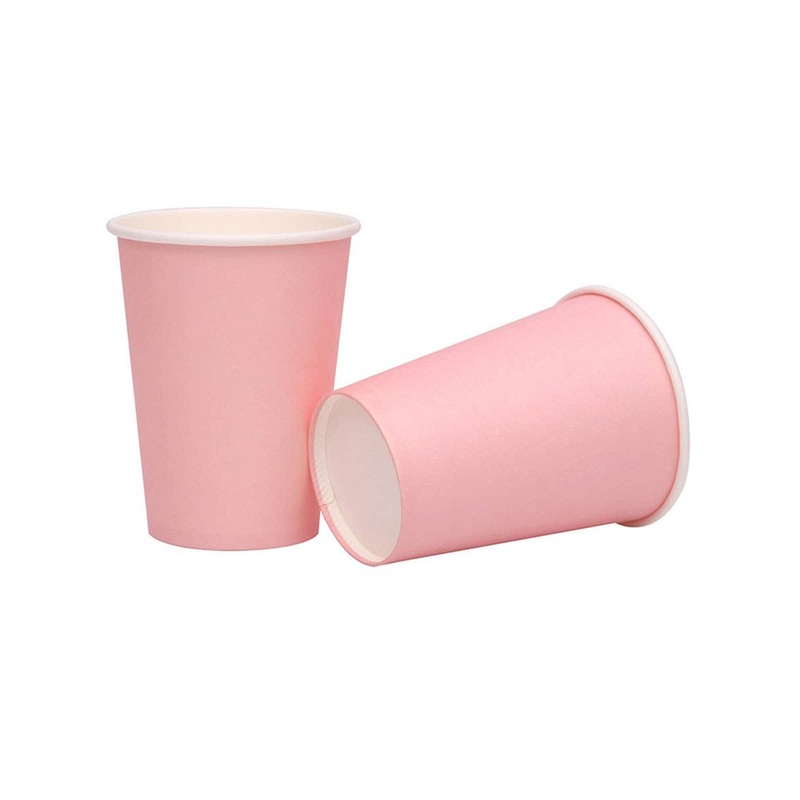Blush Pink 20 Pack Paper Cups