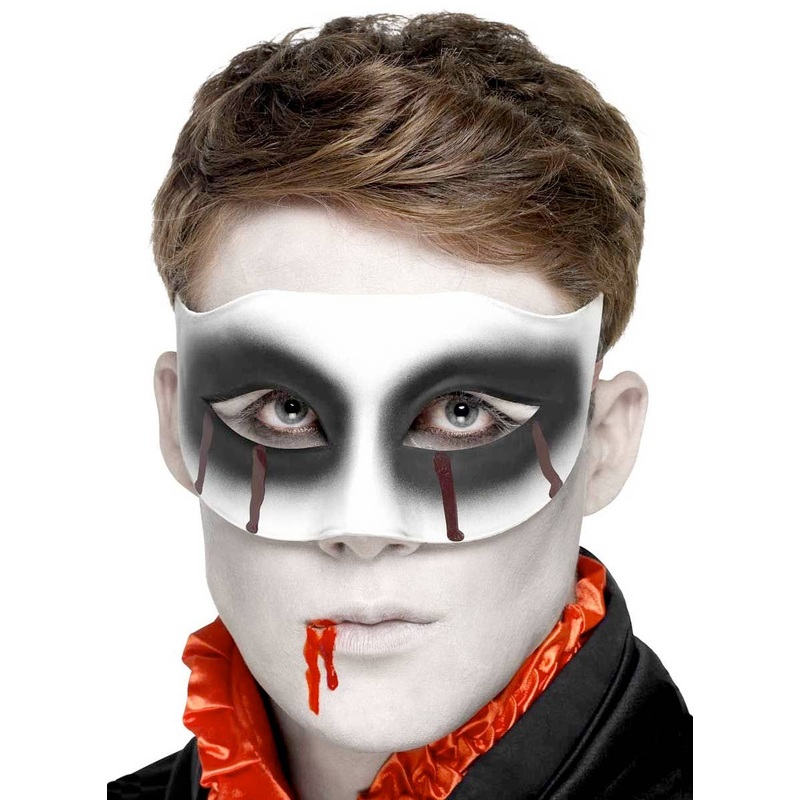 Bleeding Eyes Mens Halloween Masquerade Mask