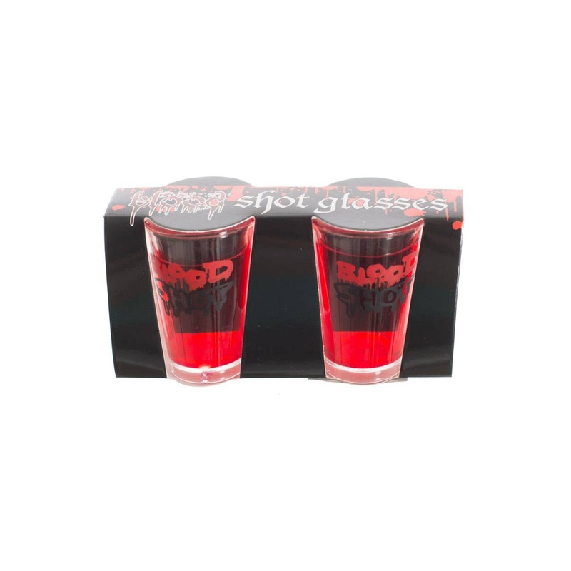 Blood Shot Novelty Halloween Shot Glasses