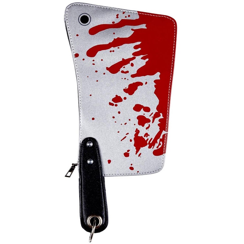 Bloody Cleaver Purse Halloween Costume Accessory