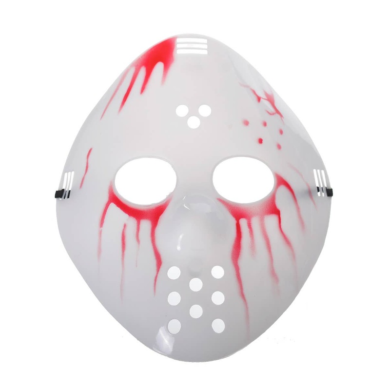 Bloody Jason Halloween Costume Hockey Mask