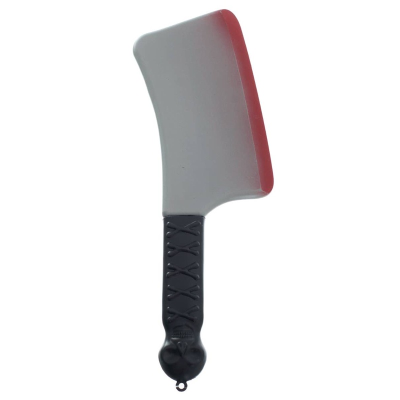 Bloody Meat Cleaver Novelty Halloween Weapon