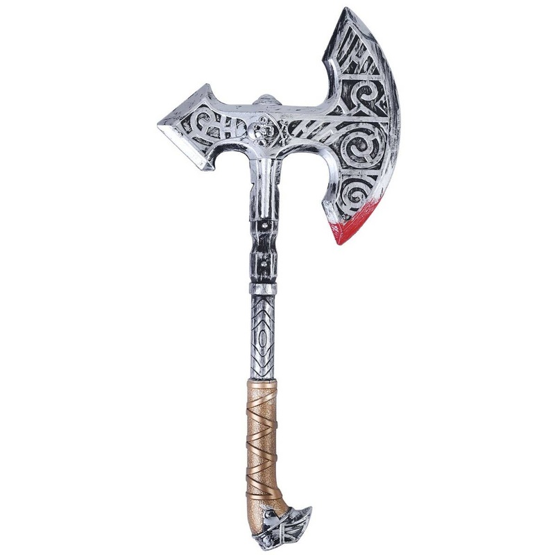 Bloody Medieval Axe Halloween Weapon