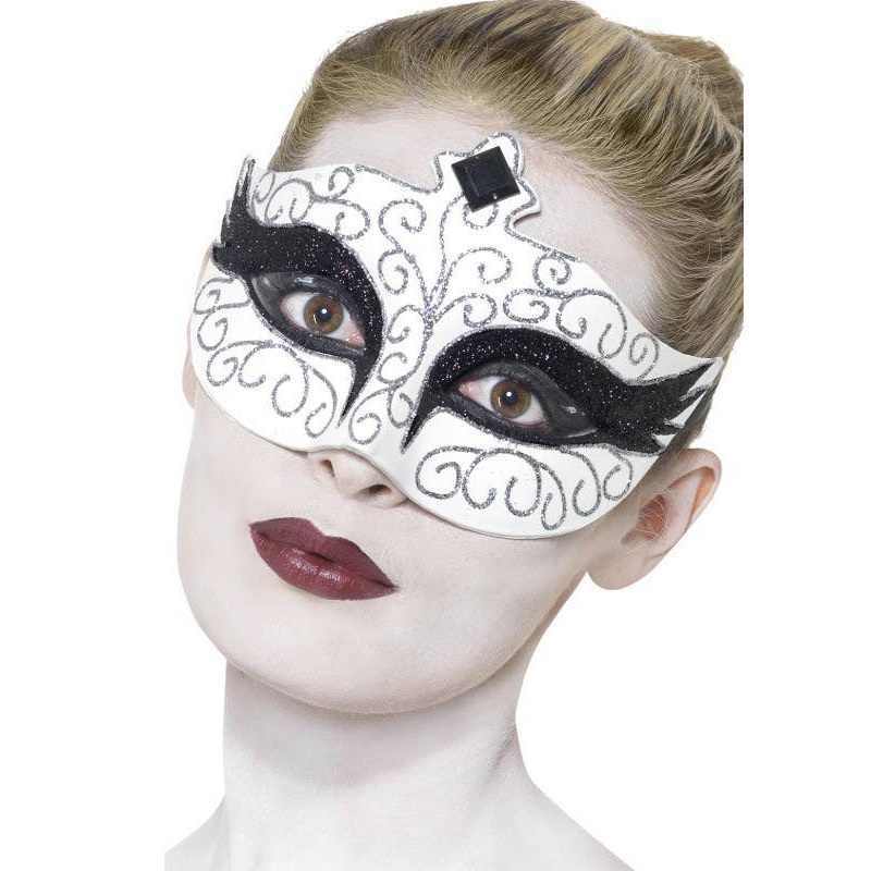Black Swan Womens Masquerade Mask
