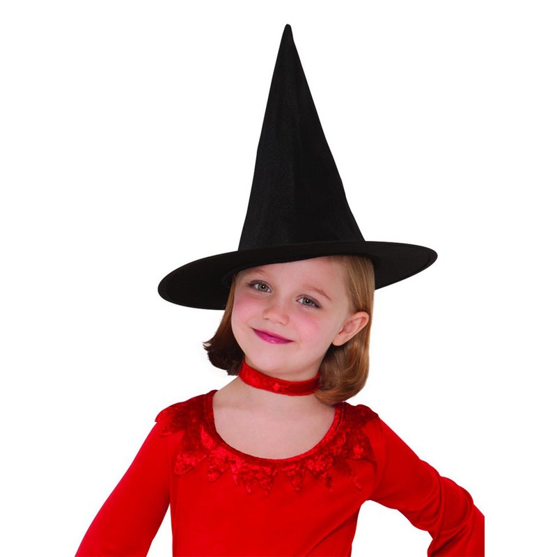 Magical Girls Black Halloween Witch Hat