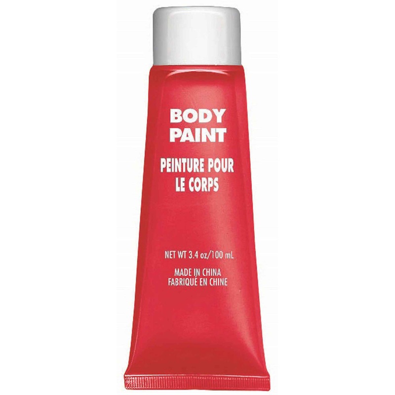 100ml Red Body Paint Tube