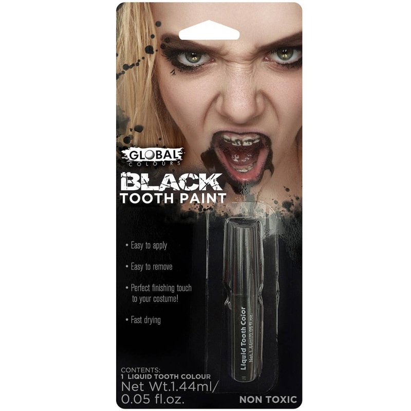 Black Out Tooth Rot Paint Costume Accessory