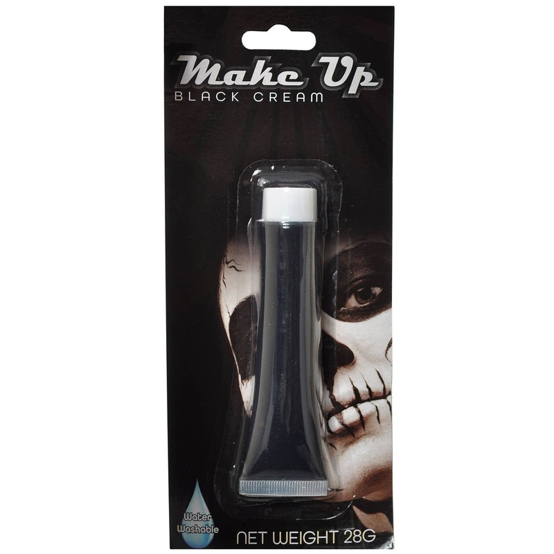 Cream Black Face Paint Costume Makeup