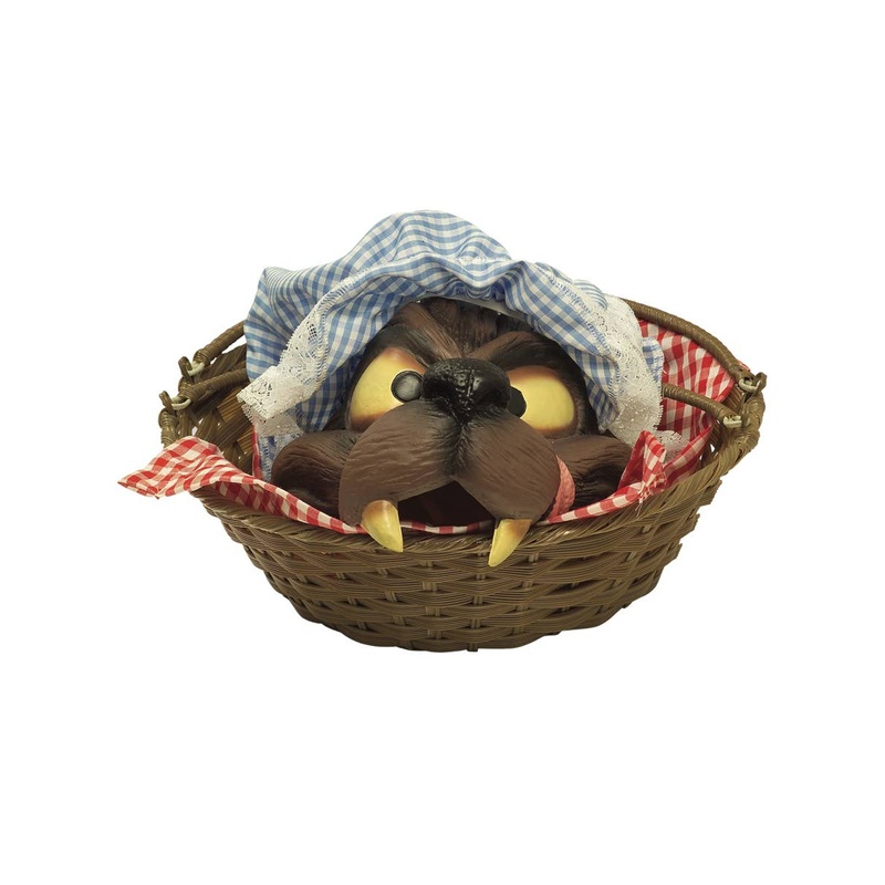 Big Bad Wolf in a Basket Costume Accessory
