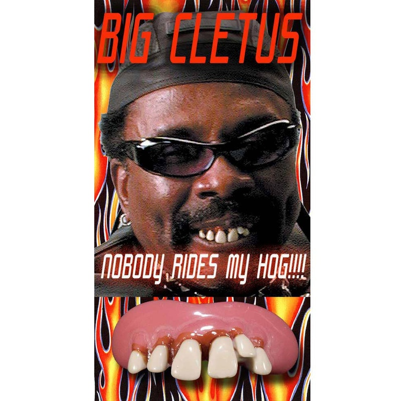 Big Cletus Novelty Misshapen Fake Teeth Accessory