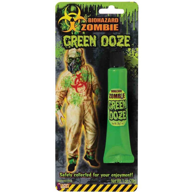 Biohazard Zombie Green Ooze Tube