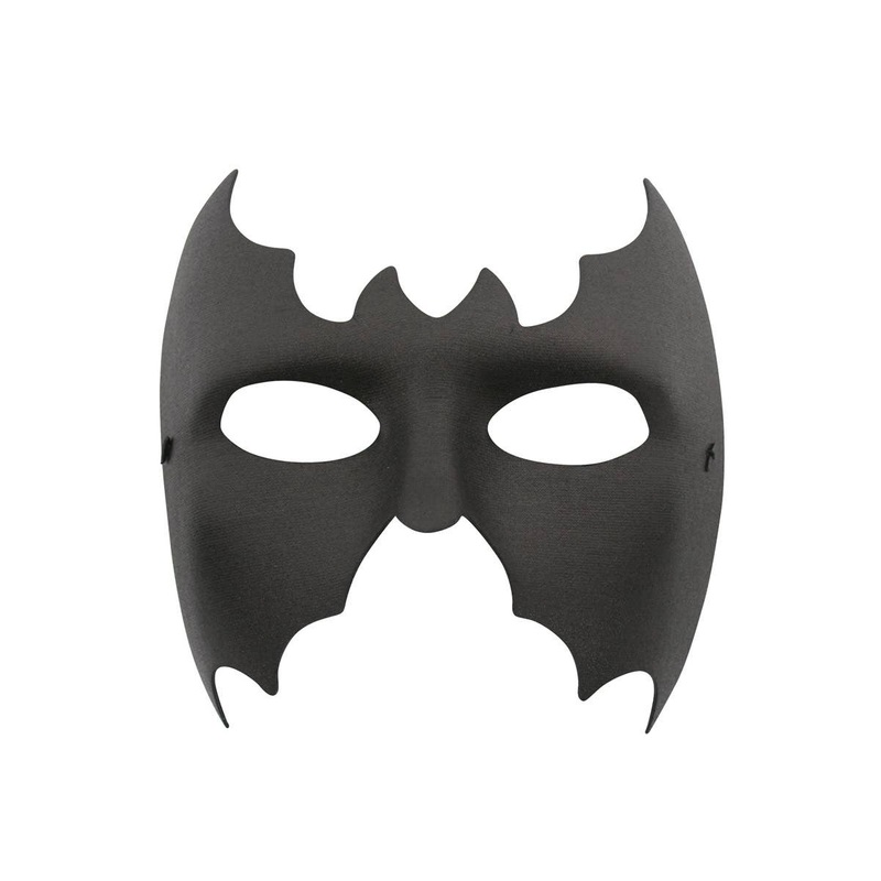 Basic Mens Black Batman Masquerade Mask