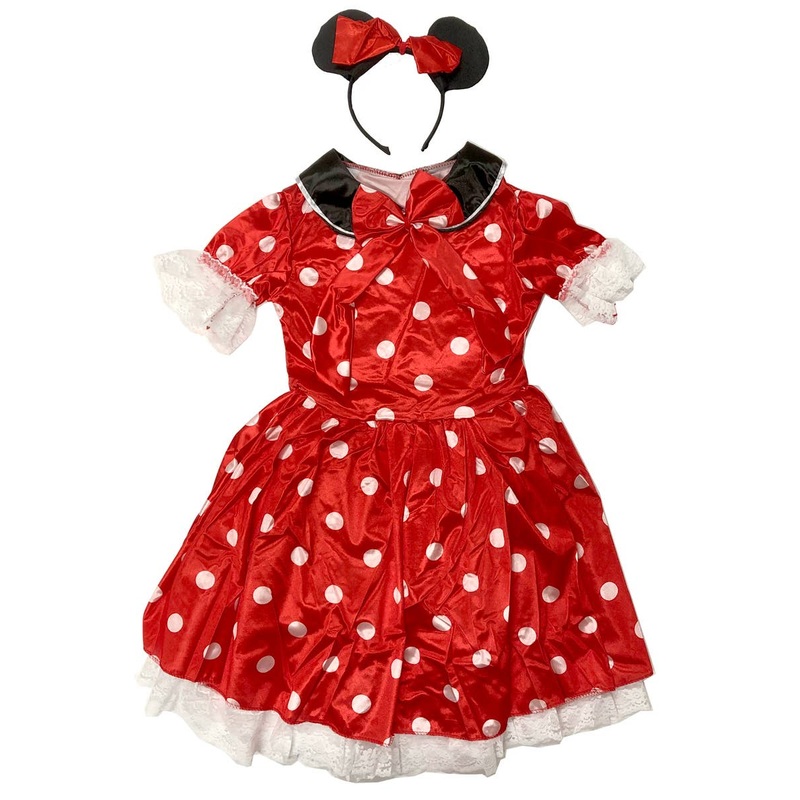 Minnie Mouse Womens Costume – Size XSmall
