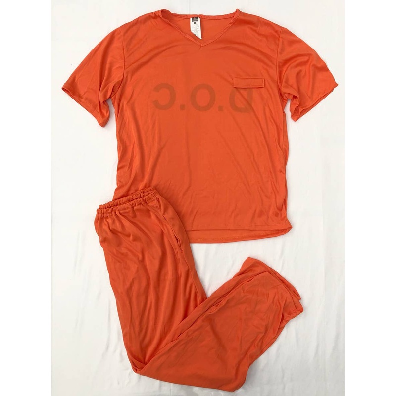 Orange Prisoner Womens Costume – Size Large