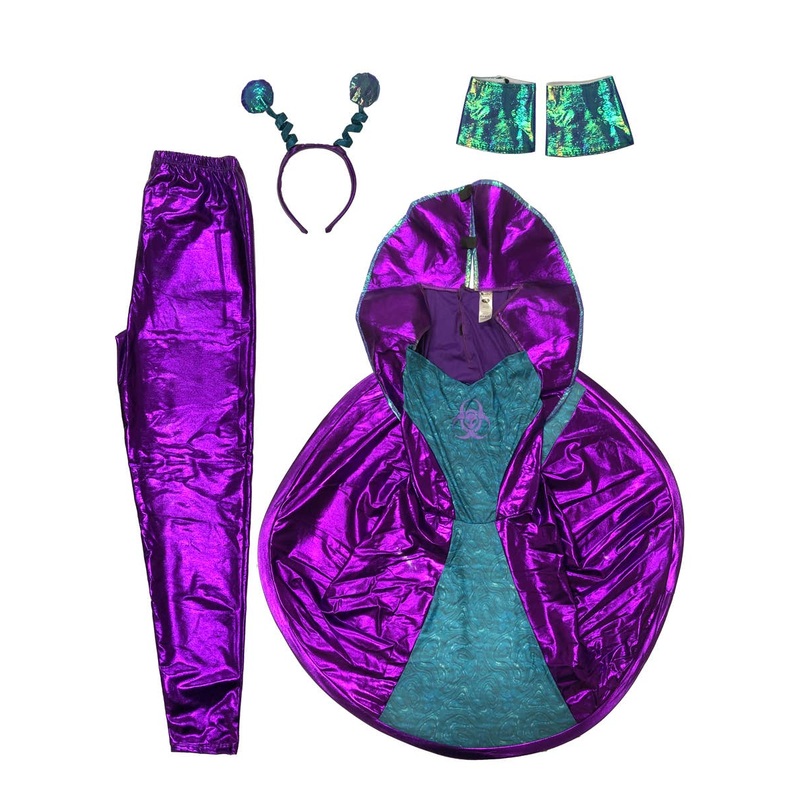 Purple Alien Womens Costume – Size XSmall