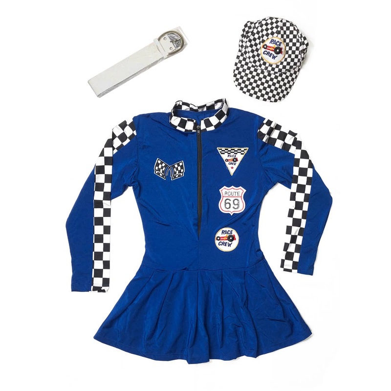Sexy Racer Girl Womens Costume – Size XSmall