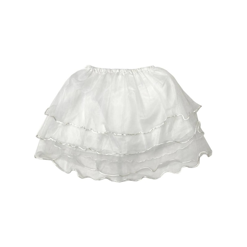 White Layered Womens Tutu – One Size