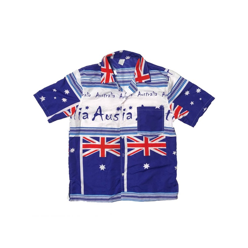 Australia Day Mens Costume Shirt – Size Med