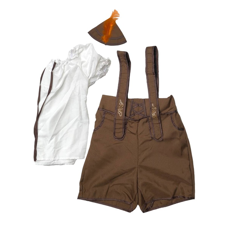 Bavarian Lederhosen Womens Oktoberfest Costume – Size Medium