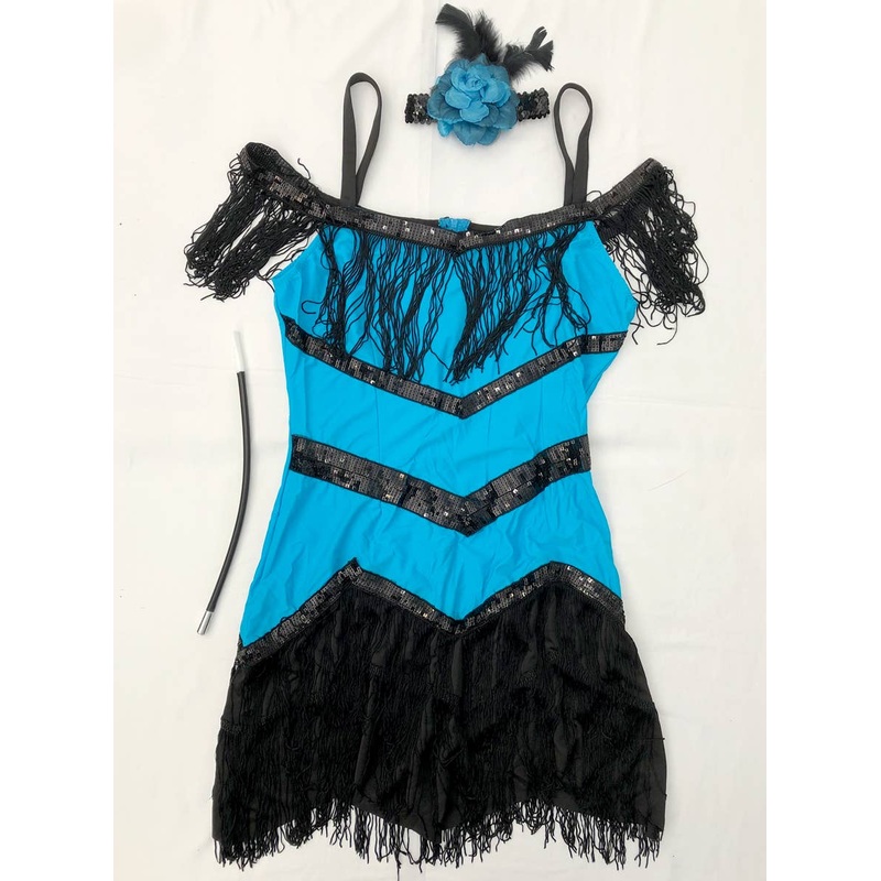 Blue Flapper Womens Costume – Size M-L