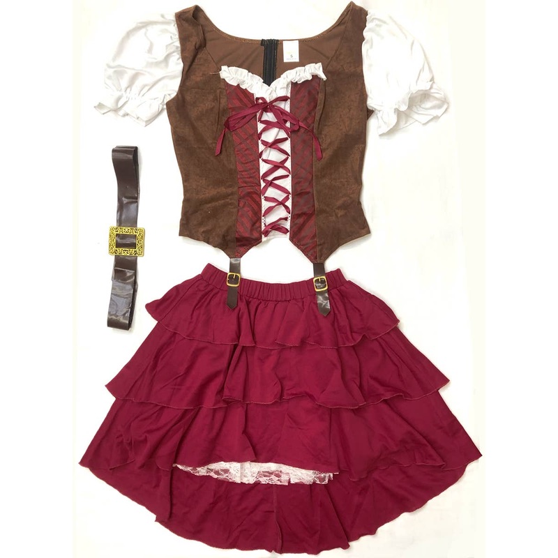 Deck Hand Pirate Womens Costume – XSmall