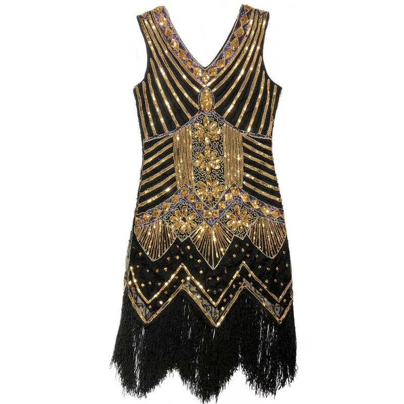 Deluxe 1920s Womens Gatsby Costume – Size XLarge