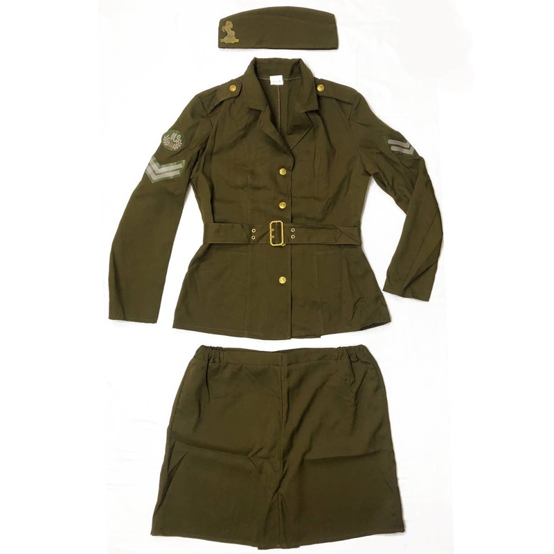 Deluxe Army Uniform Womens Costume – Size Small