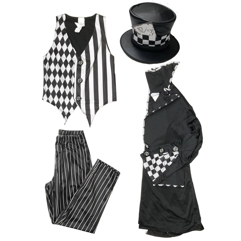 Deluxe Dark Mad Hatter Mens Costume – Size Small
