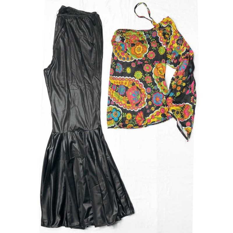 Hippie Chick Womens 70s Costume – Plus Size XXLarge