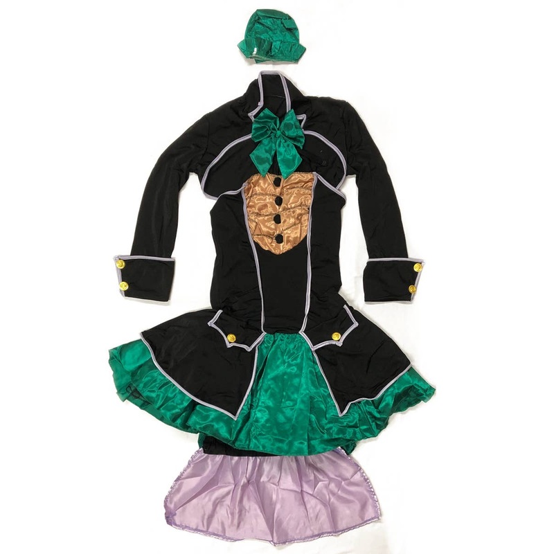 Mad Hatter Womens Sexy Fancy Dress Costume – Size Small