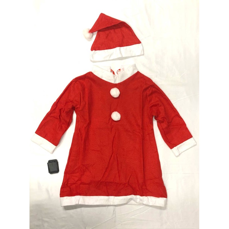 Mrs Clause Girls costume – Size One Size