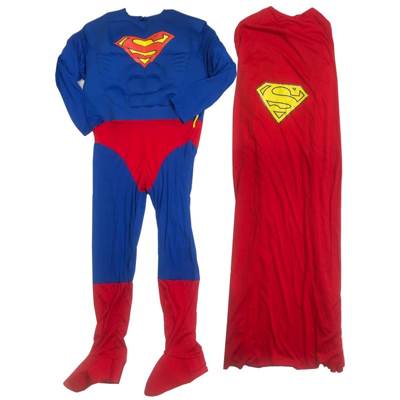 Muscle Chest Superman Mens Costume – Size Large