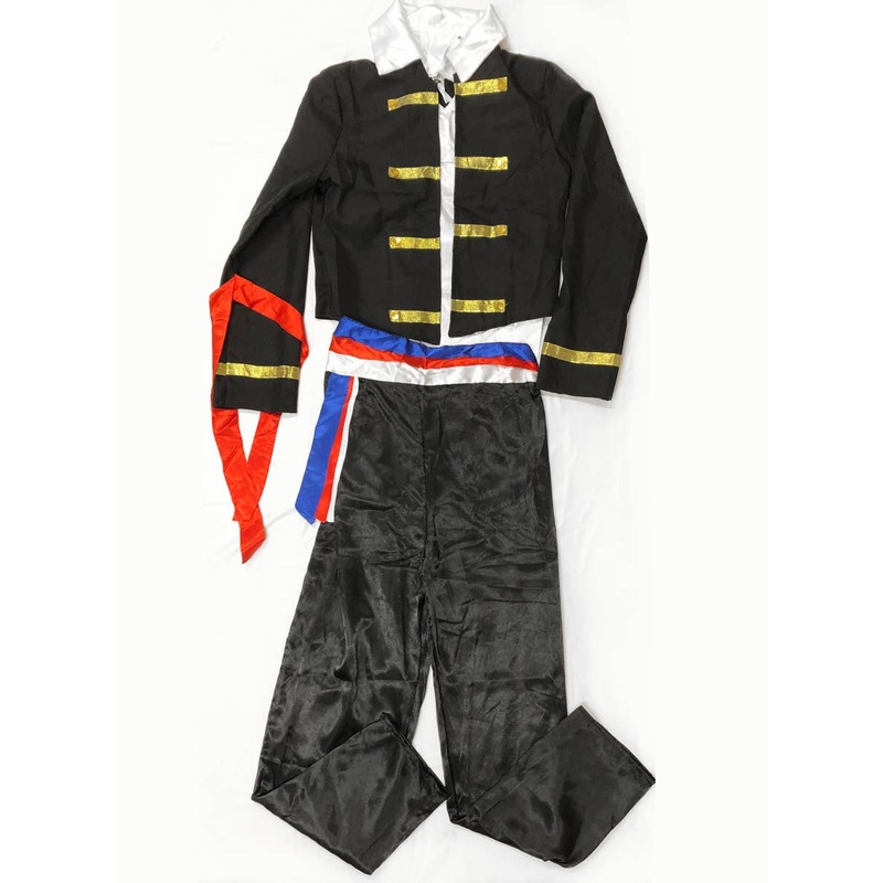 New Romantics Adam Ant Mens 80s Costume – Size Medium