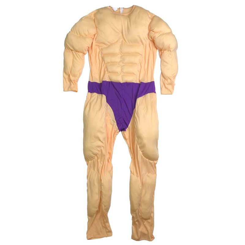 Padded Muscle Man Mens Costume – Size XLarge