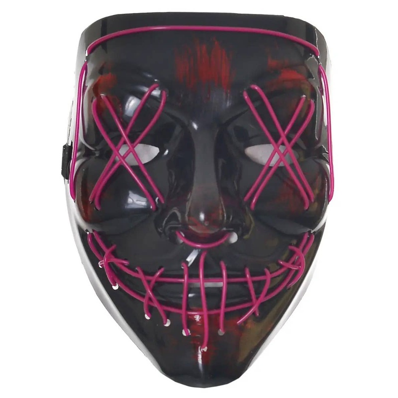 Pink Purge Costume Mask – Adults