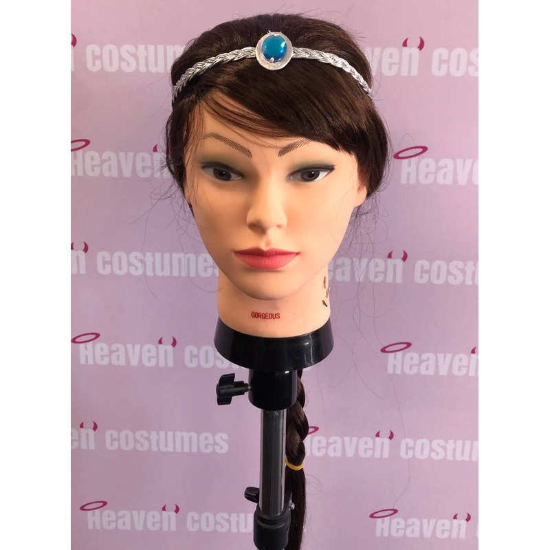 Princess Jasmine Costume Wig with Headband