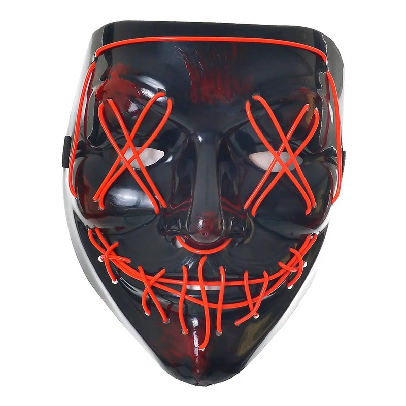 Red Purge Costume Mask – Adults
