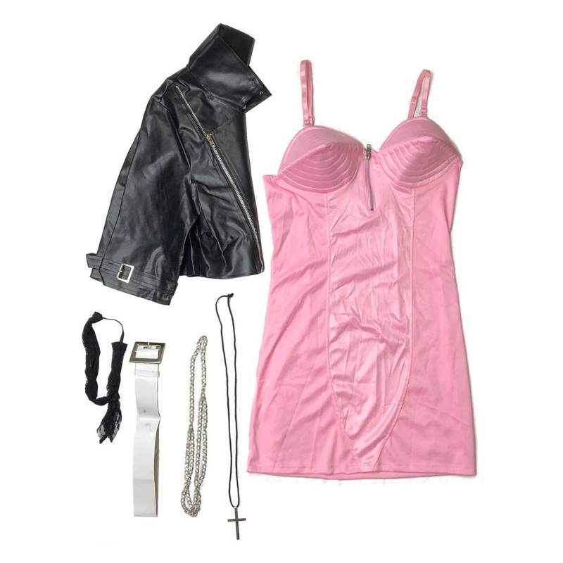 Rock Diva Madonna Womens 80s Costume – Size Small