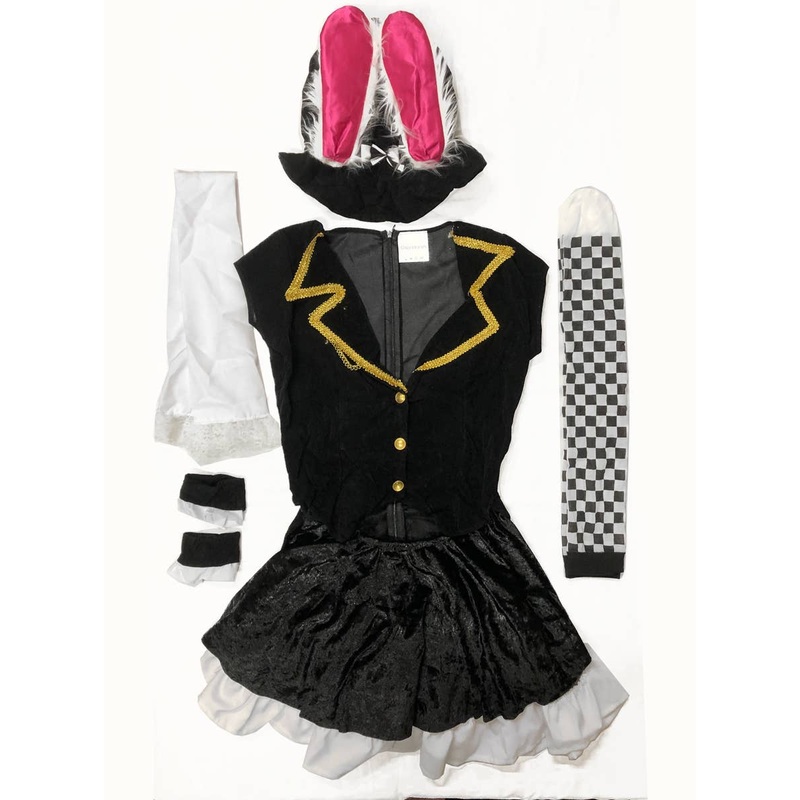 Totally Mad Wonderland Rabbit Womens Costume – Size Small