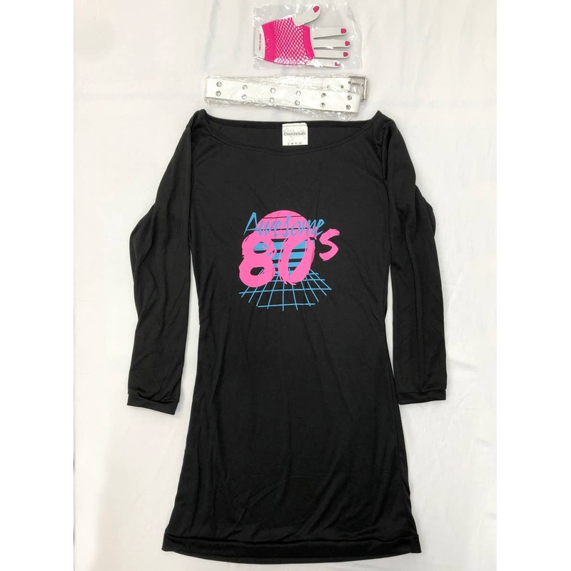 Awesome 80s Womens Costume – Size XS