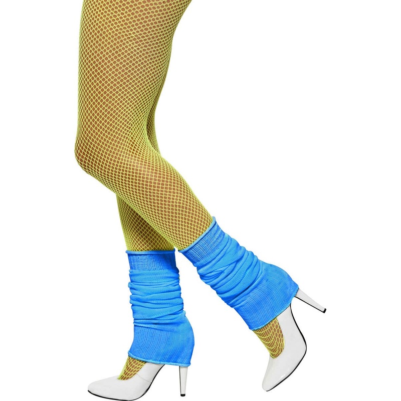 Back to the 80s Blue Leg Warmers