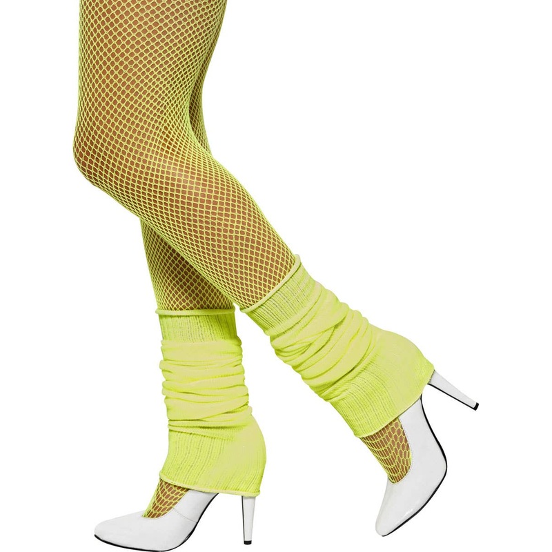 Back to the 80s Yellow Leg Warmers
