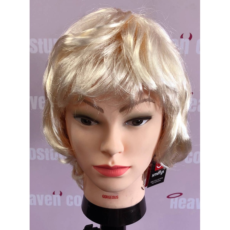 Blonde 60s Beehive Costume Wig