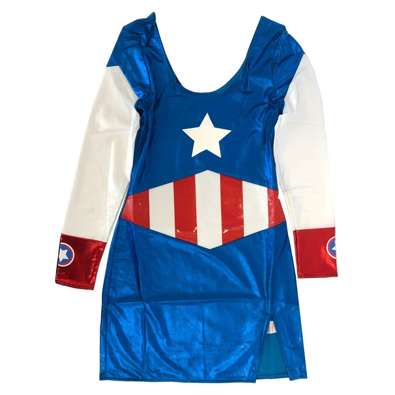 Captain America Womens Costume – Small